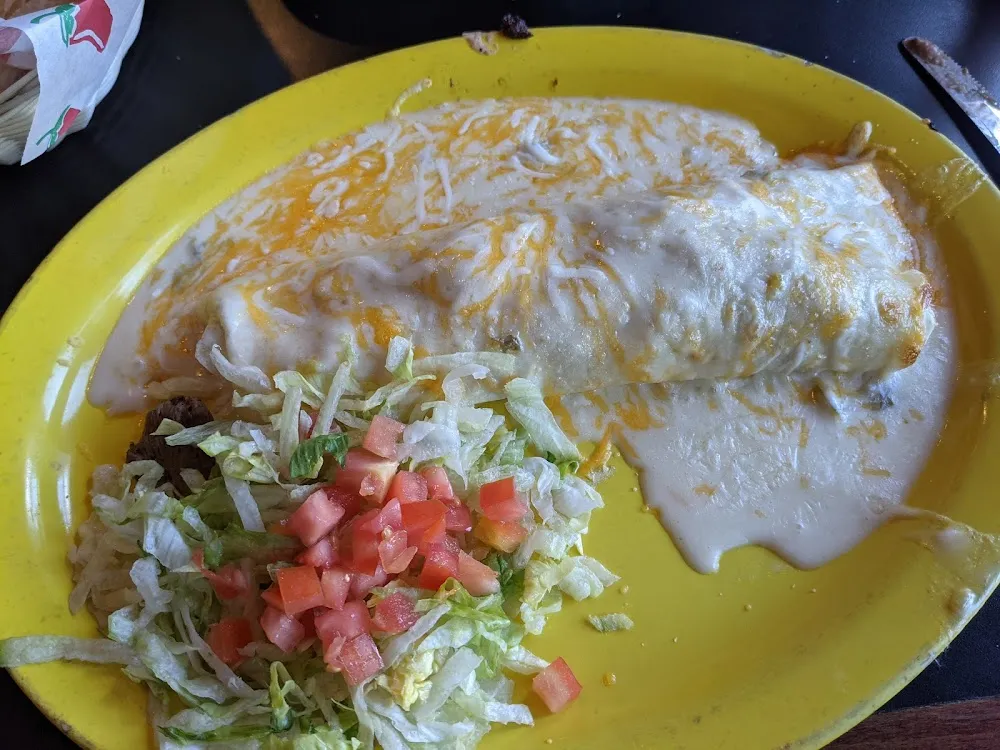 Chimichanga Plato